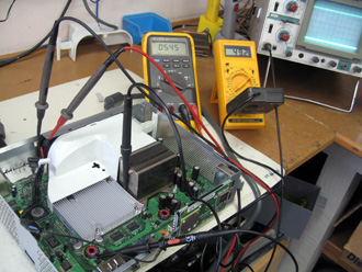 console motherboard